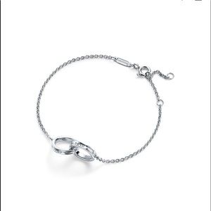 Tiffany & co interlocking circles chain bracelet